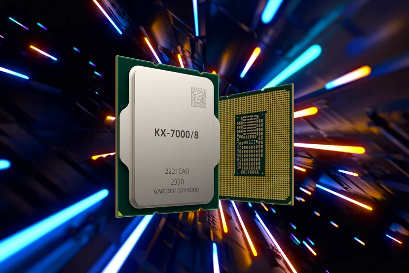 Zhaoxin lanza su procesador Kaixian KX-7000 compatible con x86, 24 carriles PCIe 4.0 y con memoria DDR5