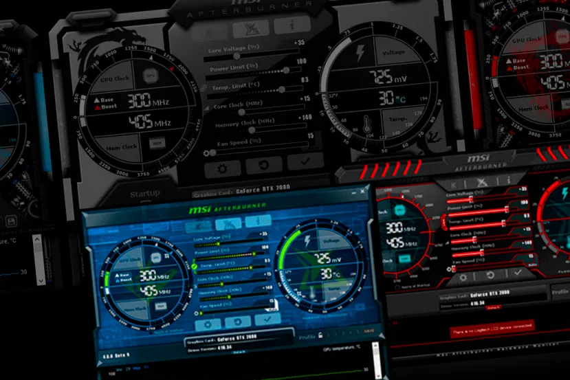 MSI Afterburner se actualiza a la versión 4.6.5 con soporte para las NVIDIA RTX 40 y AMD Radeon 7900 Series