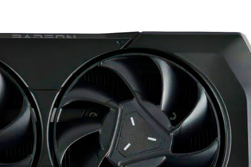 Visto un modelo de referencia de la AMD Radeon RX 7600 con un diseño de 2 ventiladores y menos de 21 cm de largo