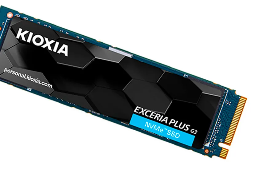 Kioxia presenta los SSD M.2 2280 EXCERIA PLUS G3 hasta un 70% más eficientes que la generación anterior