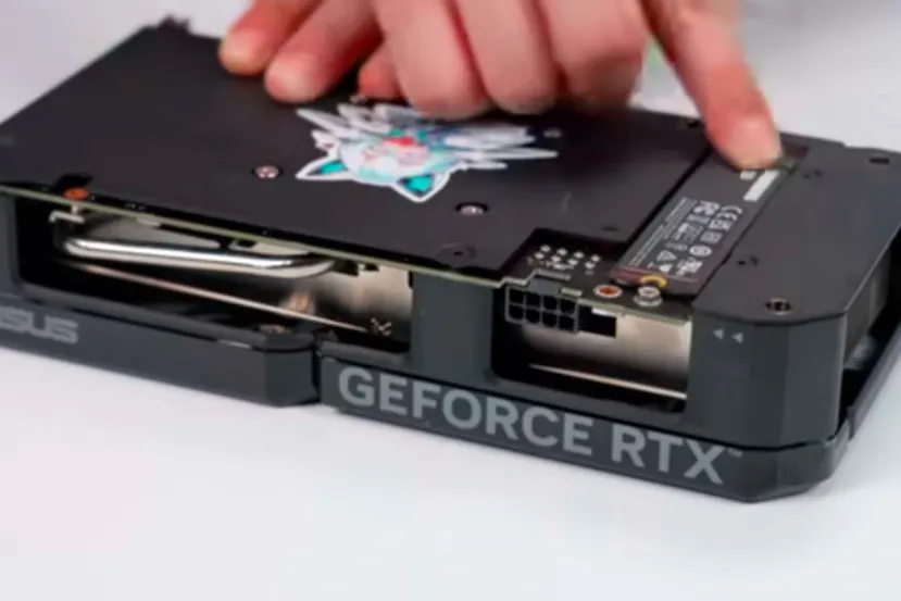 ASUS tiene un prototipo de NVIDIA GeForce RTX 4060 Ti con ranura para SSD