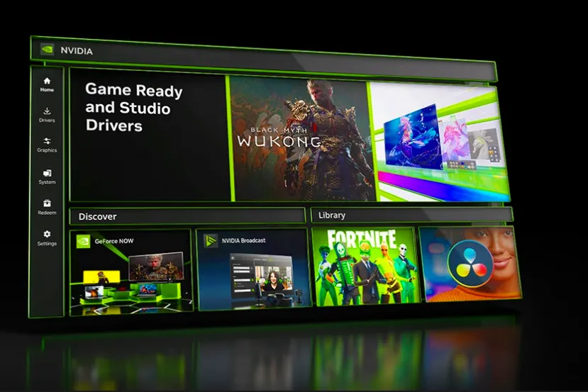 La última versión de los drivers de NVIDIA excluye GeForce Experience en favor de la NVIDIA App