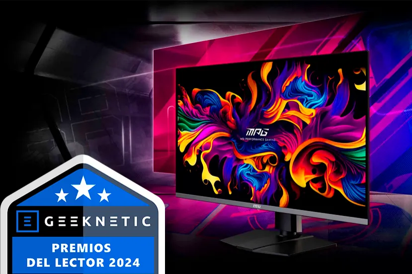 REGALAMOS un Monitor MSI 4K QD-OLED valorado en 1.500€ por votar en los Premios del Lector de GEEKNETIC