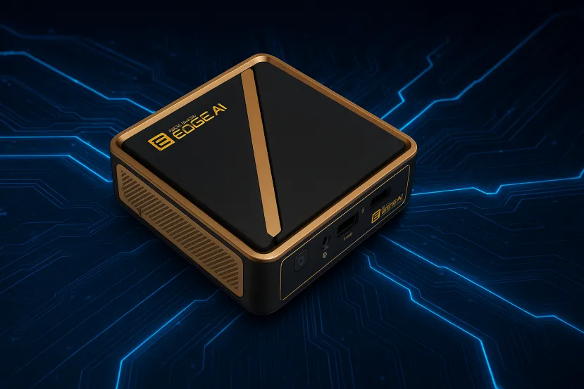 Sapphire Edge AI: mini PC con Ryzen AI serie 300 y NPU de 50 TOPS que lleva la inteligencia artificial al borde de la red
