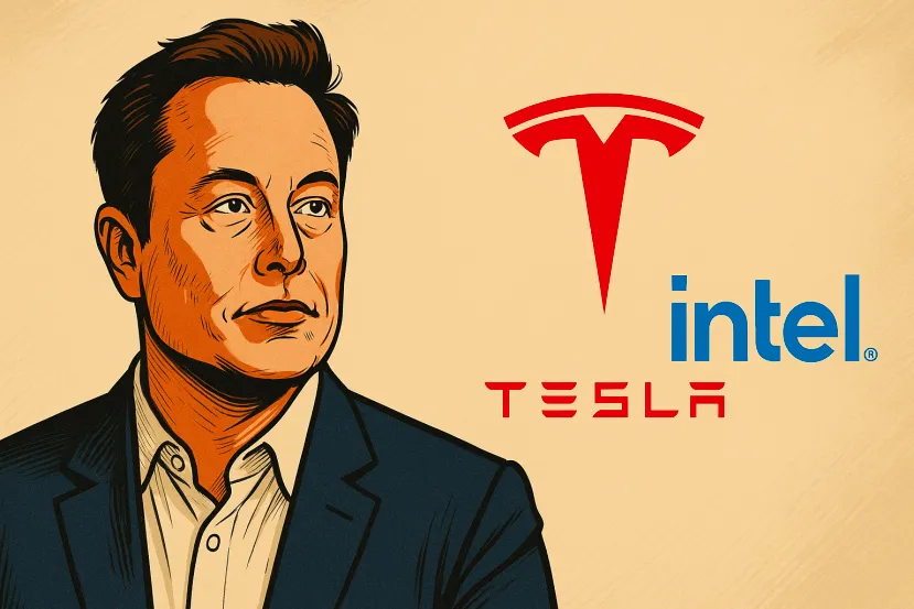 Elon Musk plantea una megafábrica de chips para Tesla con Intel como posible socio para asegurar el futuro de su inteligencia artificial