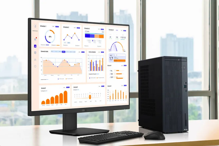 ASUS ExpertCenter P500 Mini Tower llega con Ryzen 7, 45 W de TDP sostenidos, refrigeración silenciosa y seguridad empresarial avanzada