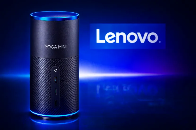 Lenovo prepara un Yoga Mini de solo un litro con Intel Panther Lake y gráficos Arc B390 que puede cambiar el papel de los mini PC en 2026