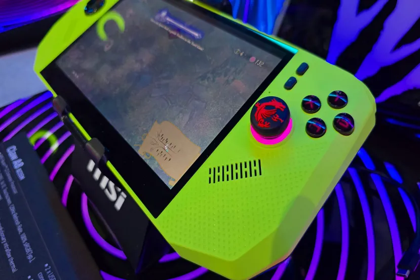 MSI ha presentado su consola CLAW A8 con procesador AMD Ryzen Z2