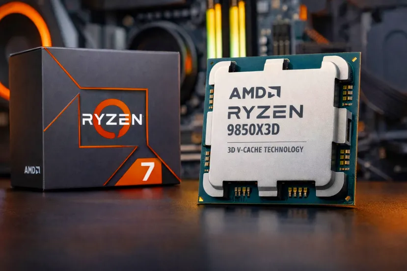El Ryzen 7 9850X3D ya tiene fecha: llegaría el 28 de enero con 5,6 GHz y 104 MB de caché