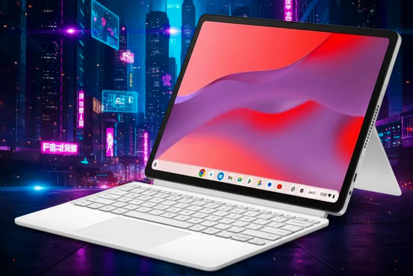 ASUS muestra en el CES 2026 su Chromebook desmontable con pantalla 2.5K a 120 Hz, WiFi 7 y hasta 13 horas de autonomía