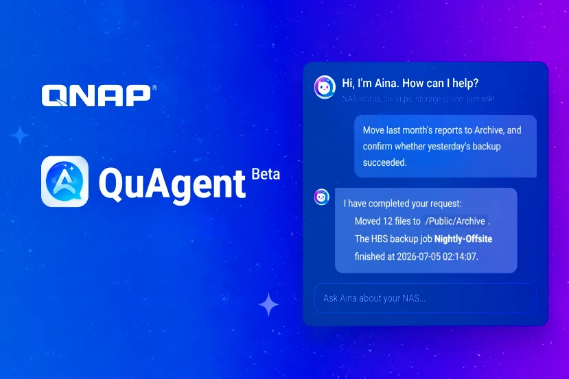 QNAP lanza en beta QuAgent, un agente de IA para gestionar sus NAS con lenguaje natural