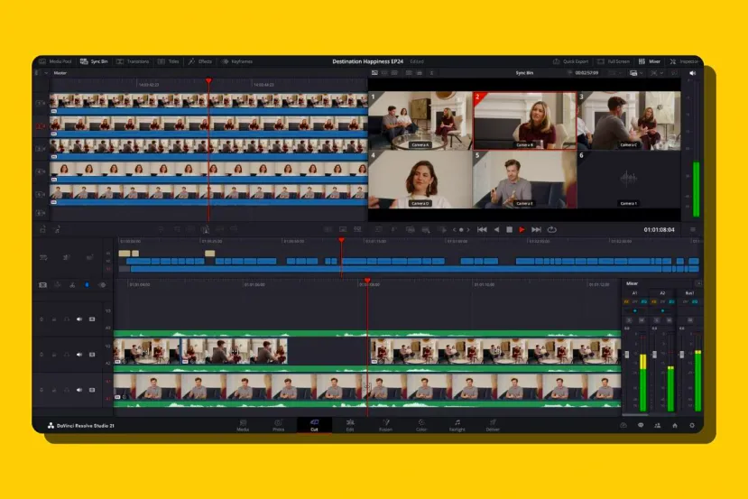 Blackmagic Design lanza DaVinci Resolve 21 con edición de fotografía y nuevas herramientas de IA
