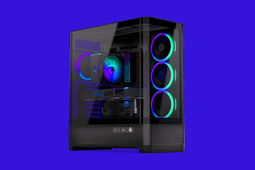 Endorfy apuesta por el cristal curvo y los ventiladores Reverse con su nueva serie Aquarius 8000