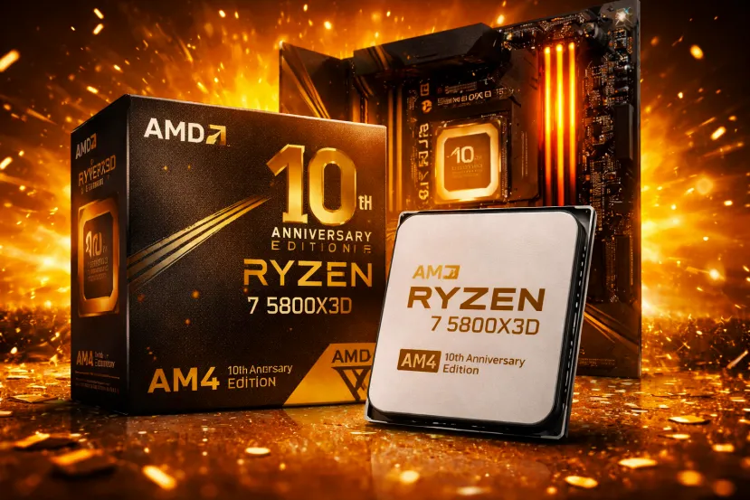 AMD recupera uno de sus procesadores más recordados y da otra vida a AM4 con una edición especial por su décimo aniversario