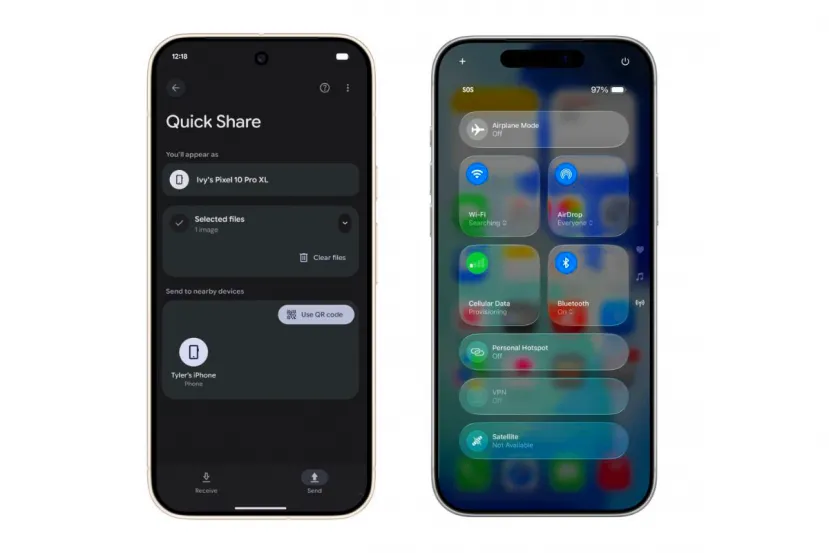Quick Share de Google empieza a llevar la compatibilidad con AirDrop más allá de Pixel y Samsung