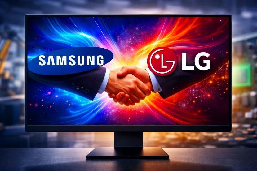 Samsung y LG preparan el monitor que parecía imposible: panel QD-OLED de uno, electrónica del otro
