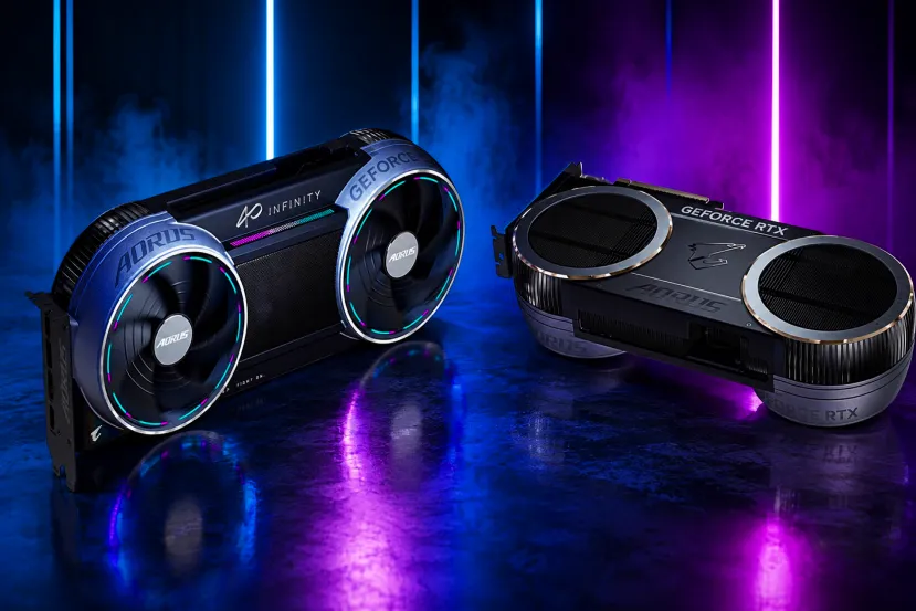 La AORUS GeForce RTX 5090 Infinity de Gigabyte ya está disponible: el diseño de PCB separada que cambia cómo se refrigera una GPU de gama alta