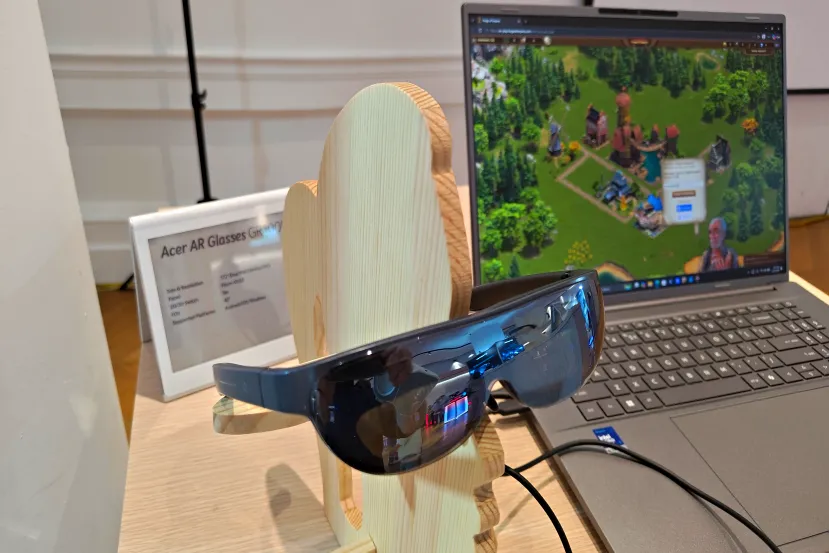 Acer AR Vision GR0 y GI0 llevan la realidad aumentada y Gemini a las gafas conectadas de la marca