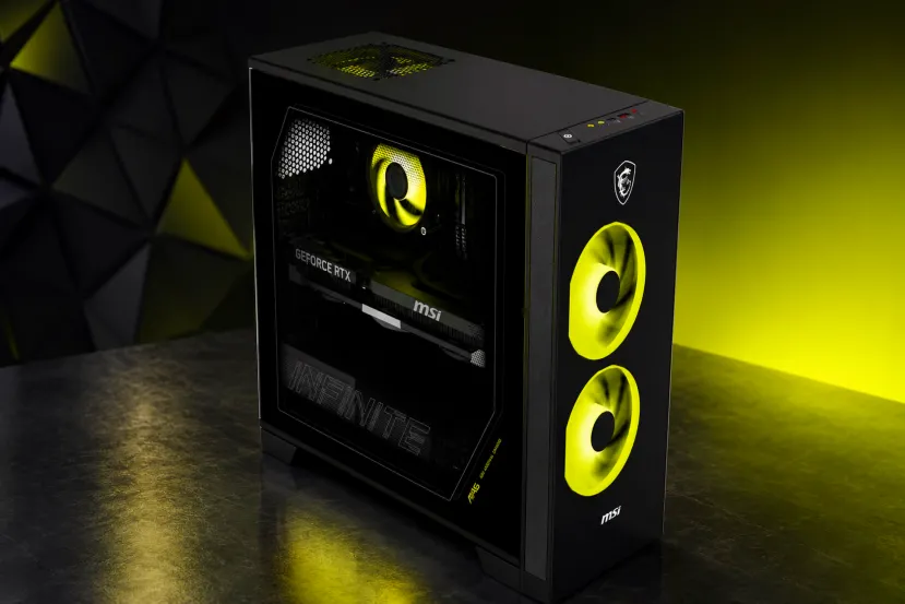 MSI presenta el MAG Infinite Z, un sobremesa gaming compacto con Ryzen 9000 y RTX 5070 Ti