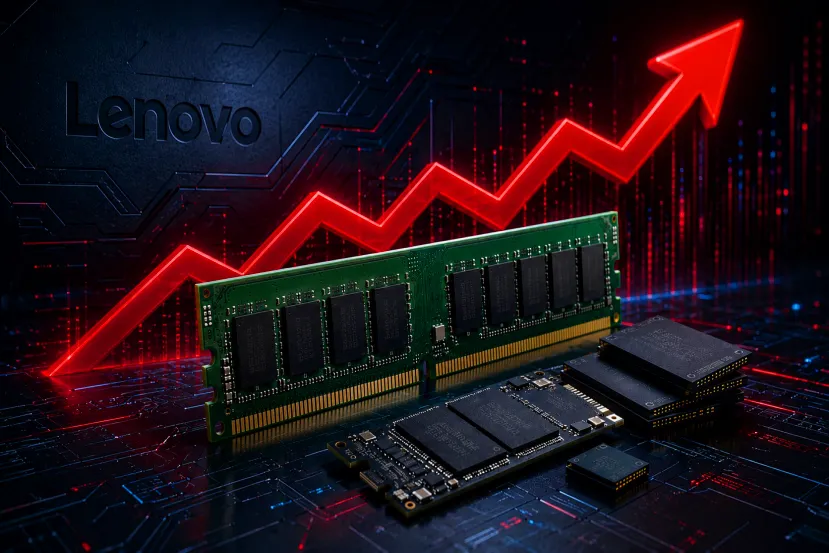 Lenovo advierte de que los precios de la memoria RAM y NAND no van a bajar en años