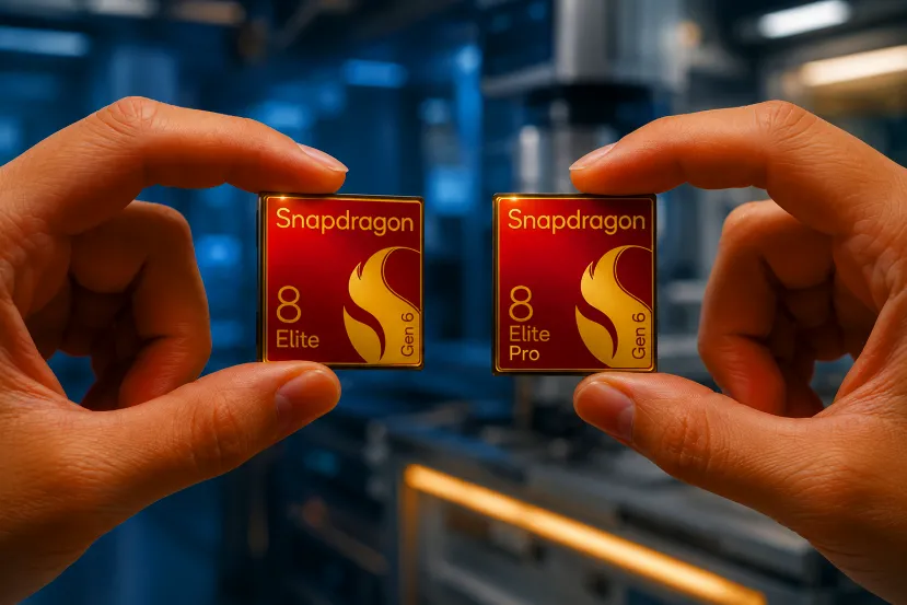 El Snapdragon 8 Elite Gen 6 Pro perfila una gama aún más exclusiva dentro de Qualcomm con más GPU, LPDDR6 y foco total en el rendimiento