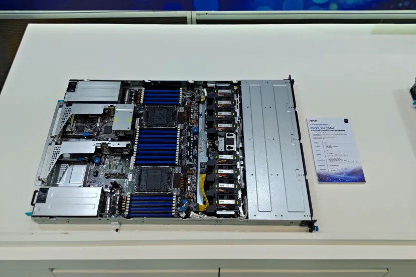 Así es el RS700-E12-RS4U, un servidor 1U de ASUS con Xeon 6 para cubrir aplicaciones generales en centro de datos