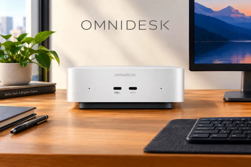 Este nuevo HP OmniDesk es un mini PC con chips Intel Wildcat Lake que arranca en 799 dólares con 8 GB de RAM