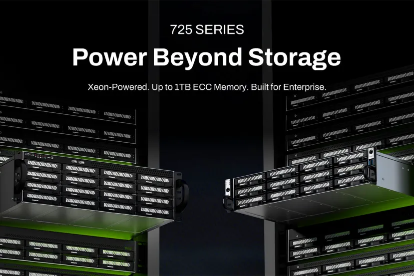 TerraMaster lanza la serie de almacenamiento en rack U-725 con procesadores Xeon D y hasta 1 TB de RAM desde 4.999 dólares