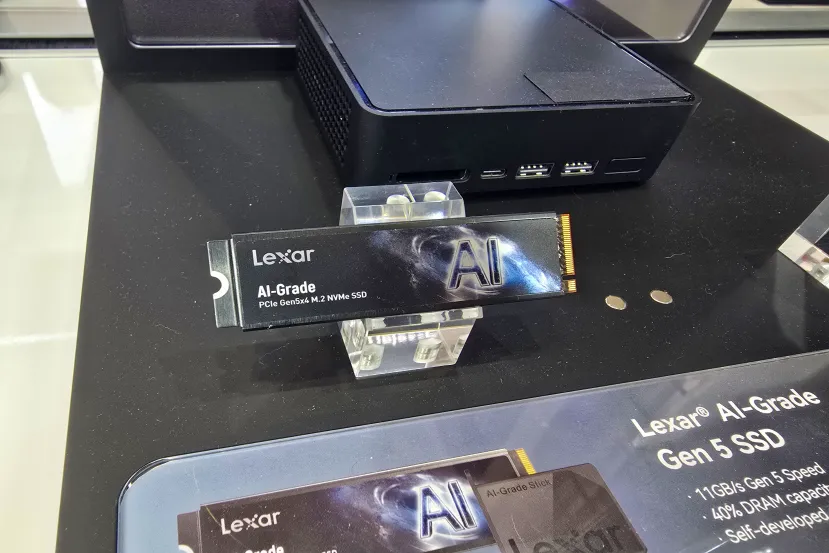 Así está enfocándose Lexar en la fabricación de componentes para IA: la marca nos lo muestra durante el IFA 2026