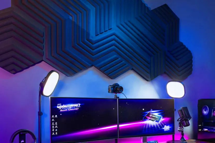 Corsair Elgato Wave Panels, un kit de paneles de aislamiento acústico para streamers