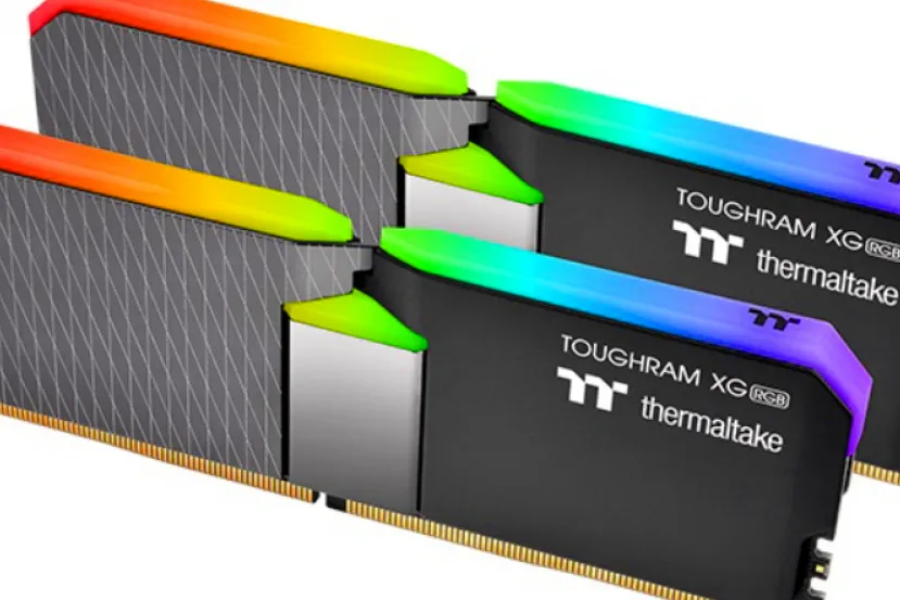 Hasta 4.600 MHz y 1,5v en los nuevos módulos Thermaltake ToughRAM XG RGB