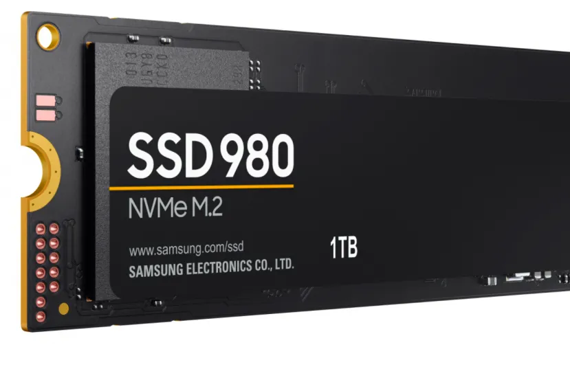 Los SSD Samsung 980 prescinden de la caché DRAM para abaratar costes