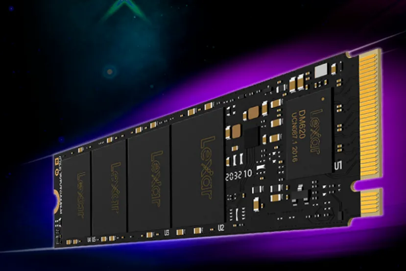 Los SSD M.2 Lexar NM620 alcanzan 1 TB y velocidades de 3000 MBps