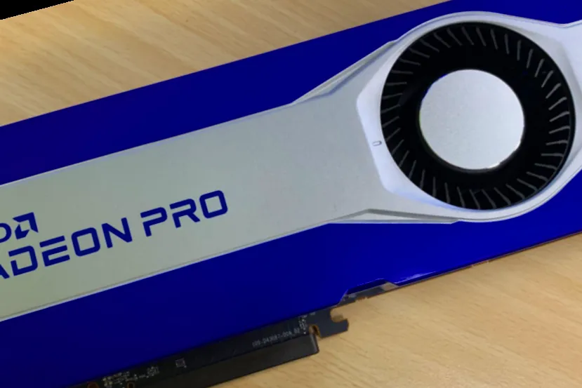 Se filtra una la AMD Radeon Pro con arquitectura RDNA 2 y 16 GB de memoria