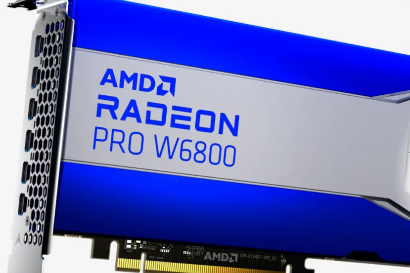 AMD presenta las Radeon PRO W6800 y W6600 con RNDA 2 y hasta 32 GB de GDDR6 para profesionales
