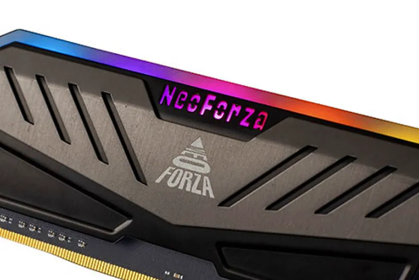 Hasta 5.000 MHz CL19 en los nuevos módulos de RAM DDR4 Neo Forza