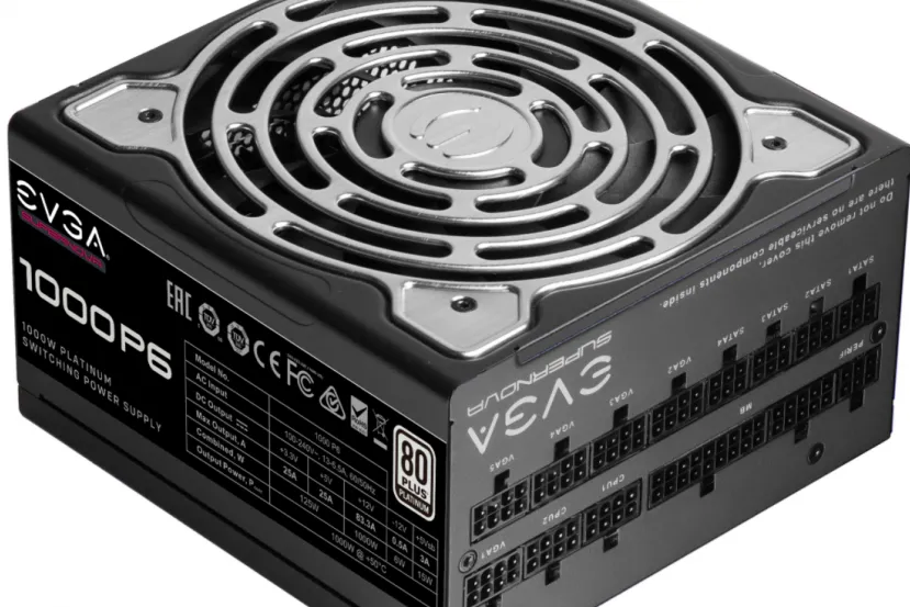 EVGA anuncia sus fuentes de alimentación SuperNova P6 con eficiencia 80 PLUS Platinum