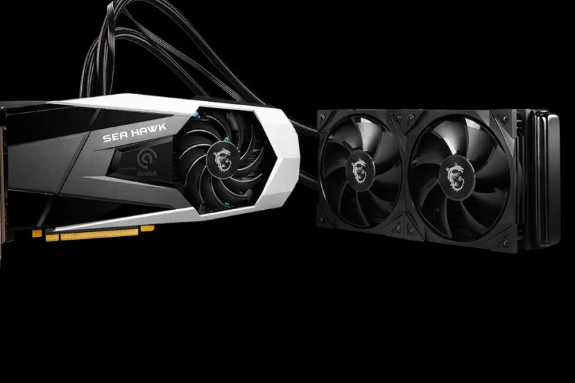 Ya a la venta la MSI RTX 3080 SEA HAWK X 10G LHR con refrigeración líquida incorporada por 1199.90 Euros