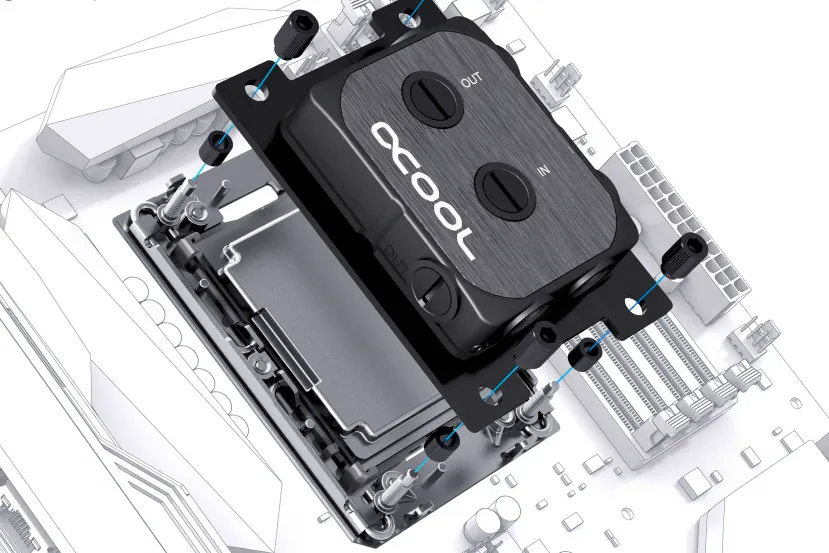 Alphacool confirma que todos sus disipadores soportarán el socket AM5