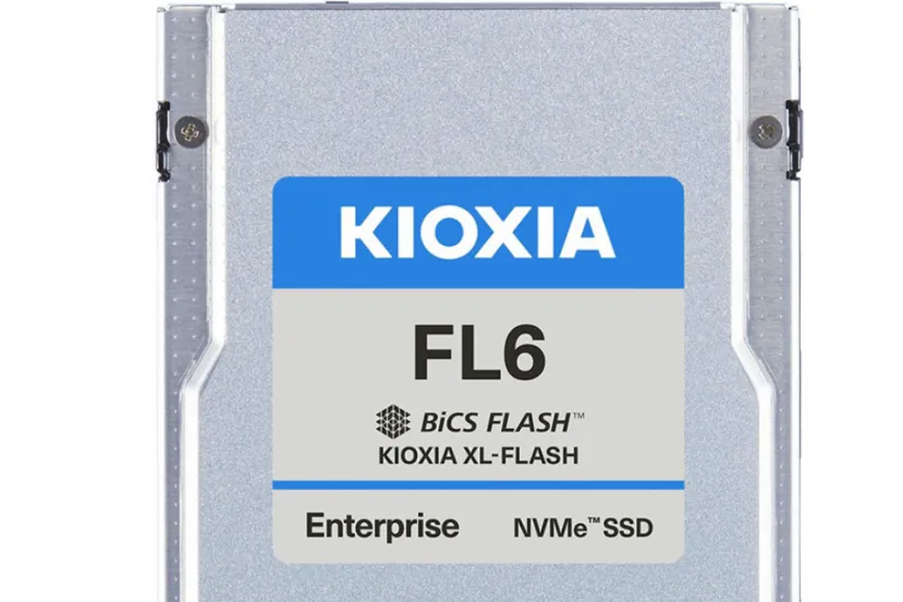 KIOXIA anuncia sus SSD PCIe 4.0 FL6 con memorias SLC de baja latencia para centros de datos