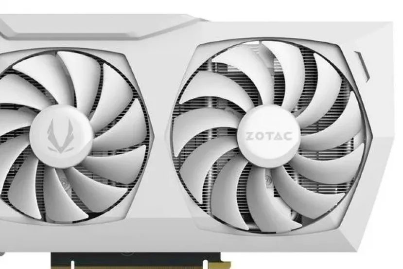 Overclock y color blanco en la nueva ZOTAC RTX 3060 Ti AMP WE LHR