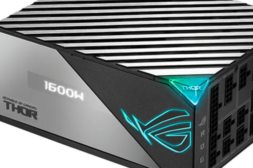 ASUS ROG Thor Titanium: 1600 W de potencia con modo pasivo hasta los 800 W