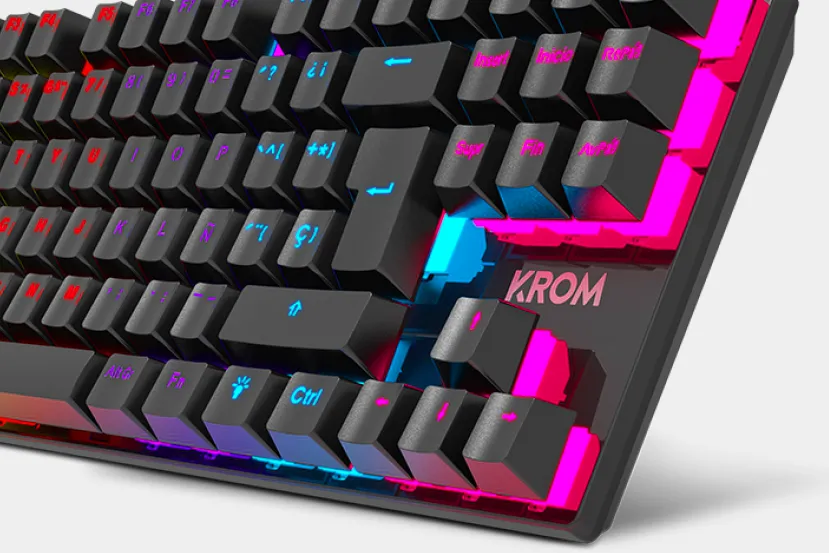 Krom lanza  una versión TKL de su teclado mecánico Kasic por 24,90 euros