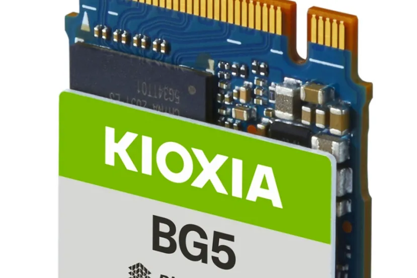 Kioxia presenta sus SSD M.2 compactos BG5 Series con conectividad  NVMe 1.4  PCIe Gen4