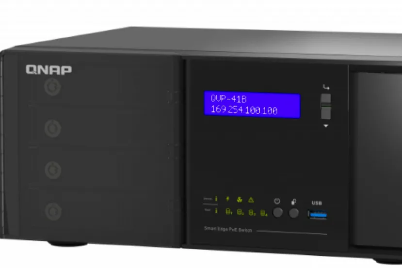 QNAP lanza su servidor de videovigilancia QVP-41B con soporte para PoE y 24 cámaras