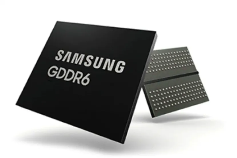 Samsung ya dispone de chips GDDR6 de 24 Gbps, un 50% más rápidos que la anterior generación