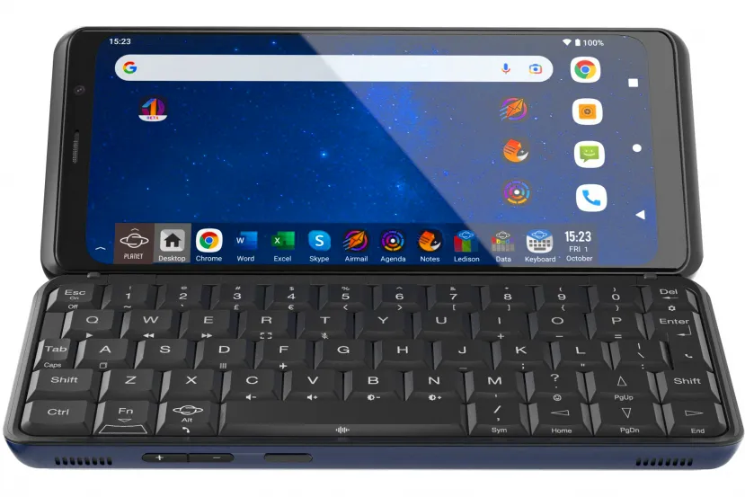 Planet Astro Slide 5G: Un Smartphone con Teclado Físico Deslizable