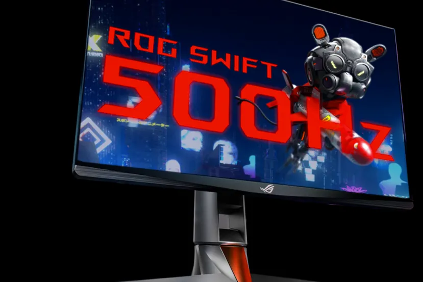 El ASUS ROG Swift 500Hz presume de panel E-TN de 500 Hz con NVIDIA Reflex Analyzer