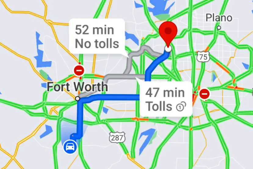 Google Maps empieza a mostrar el precio de los peajes
