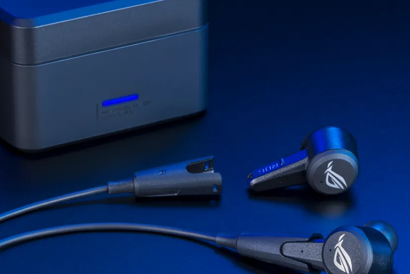 Conectividad Bluetooth y USB-C en los nuevos auriculares gaming  ASUS ROG Cetra True Wireless Pro
